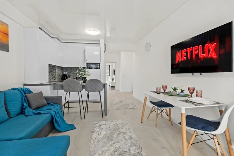 Apartament cu accente turcoaz, Ansambluri noi, fotografia 6