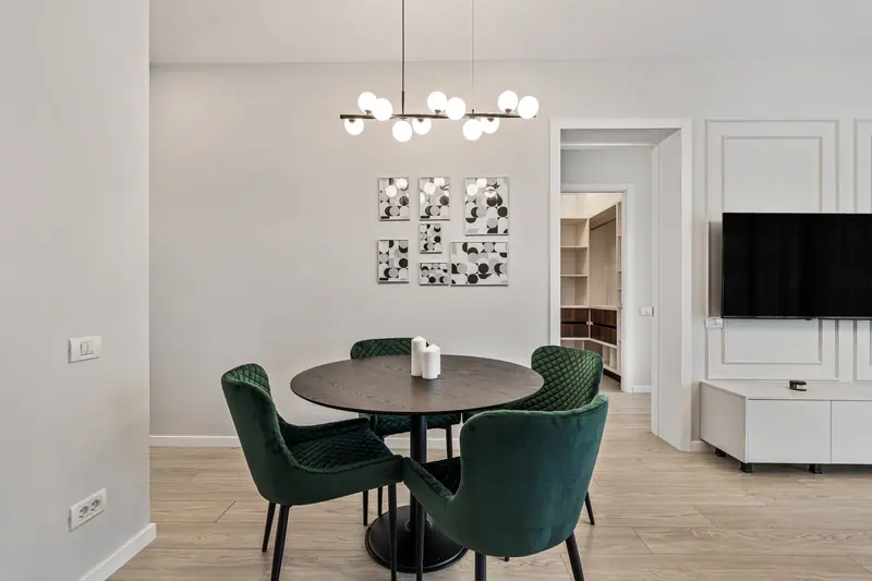 Apartament cu accente verzi, Ansambluri noi, fotografia 9