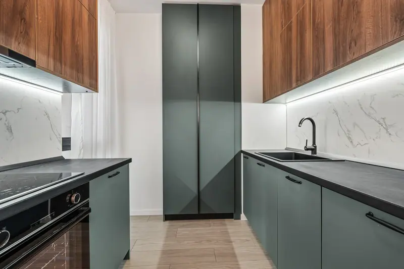 Apartament cu accente verzi, Ansambluri noi, fotografia 12