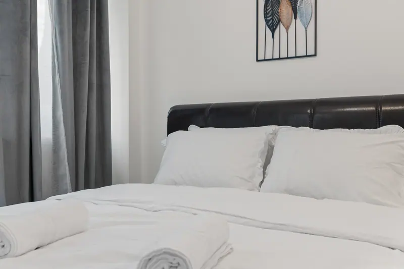Apartament cu baie din marmură neagră, București, fotografia 5