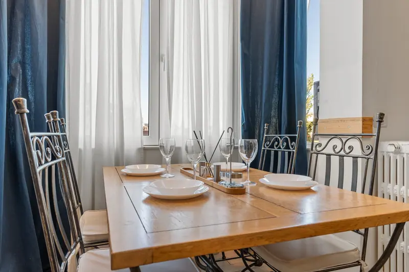 Apartament cu bucătărie albastră și arcadă, Str. Batiștei, București, fotografia 5