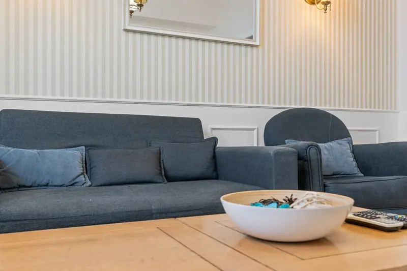Apartament cu bucătărie albastră și arcadă, Str. Batiștei, București, fotografia 18
