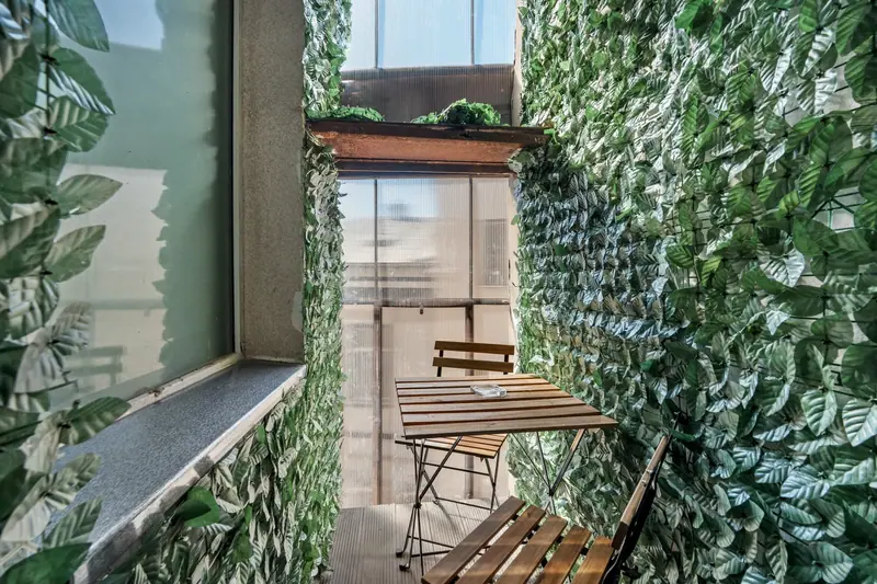 Apartament contemporan cu canapea albastră, Bd. Regina Maria, București, fotografia 11
