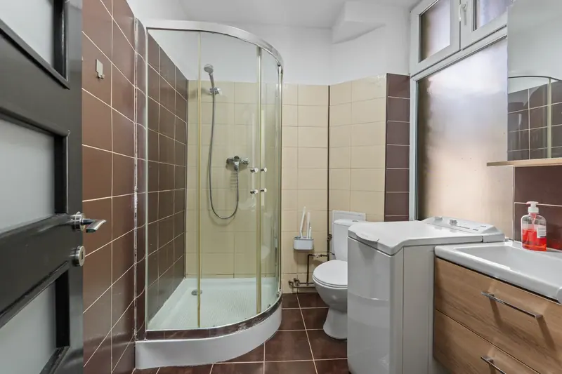 Apartament contemporan cu canapea albastră, Bd. Regina Maria, București, fotografia 14