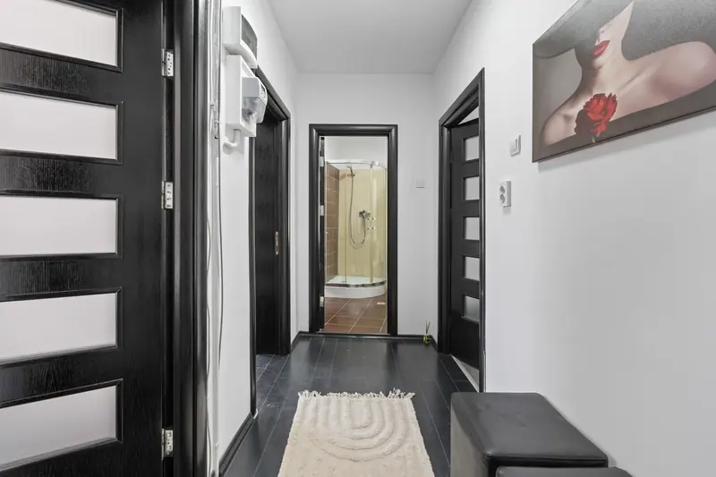 Apartament contemporan cu canapea albastră, Bd. Regina Maria, București, fotografia 15