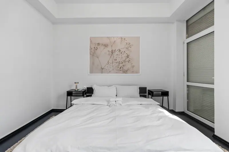 Apartament contemporan cu canapea albastră, Bd. Regina Maria, București, fotografia 18