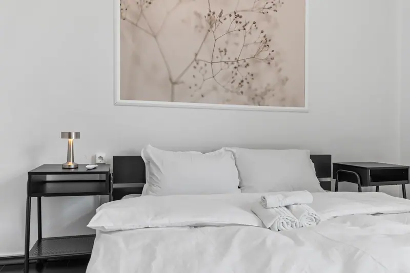 Apartament contemporan cu canapea albastră, Bd. Regina Maria, București, fotografia 19
