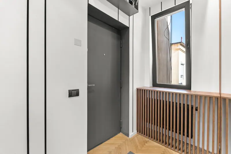 Apartament de design cu accente teracotă, Str. C.A. Rosetti, București, fotografia 2