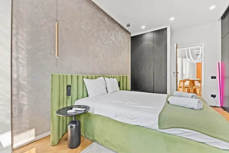 Apartament de design cu accente teracotă, Str. C.A. Rosetti, București, fotografia 8