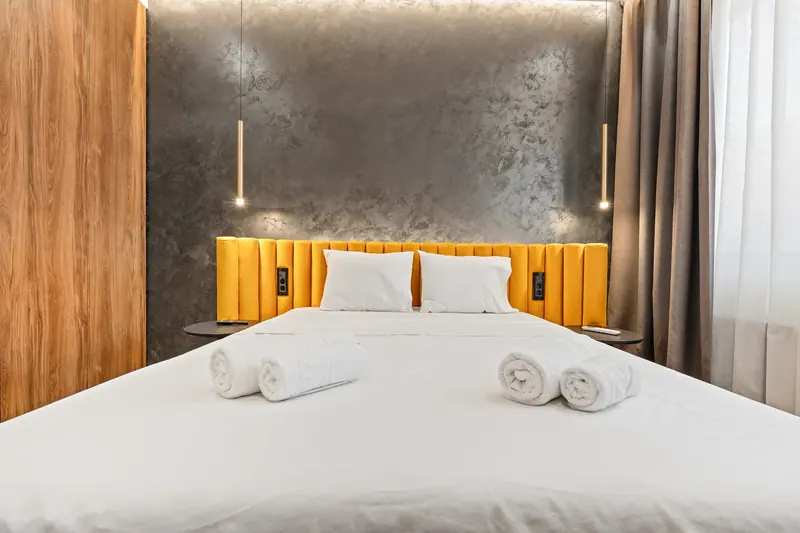 Apartament de design cu accente teracotă, Str. C.A. Rosetti, București, fotografia 13