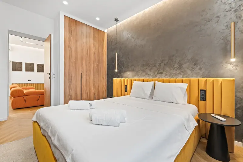 Apartament de design cu accente teracotă, Str. C.A. Rosetti, București, fotografia 14