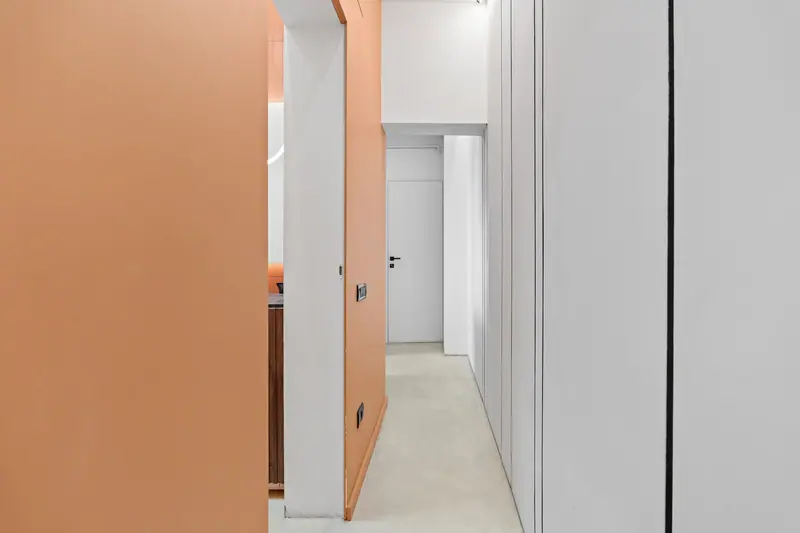 Apartament de design cu accente teracotă, Str. C.A. Rosetti, București, fotografia 17