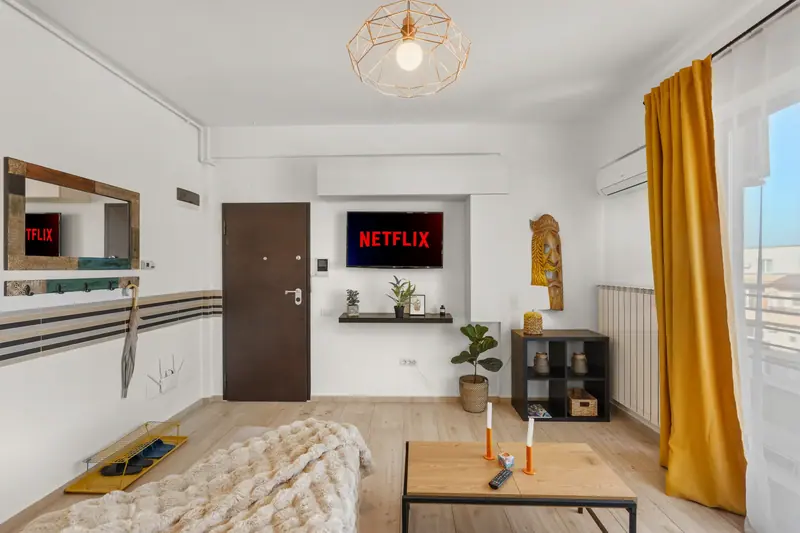 Apartament cu dormitor verde smarald, Str. Wilhelm Filderman, București, fotografia 3