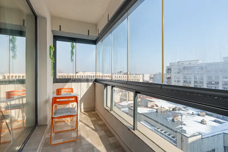 Apartament cu dormitor verde smarald, Str. Wilhelm Filderman, București, fotografia 15
