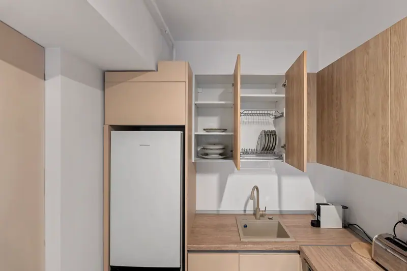 Apartament cu finisaje aurii, Cortina North, fotografia 12