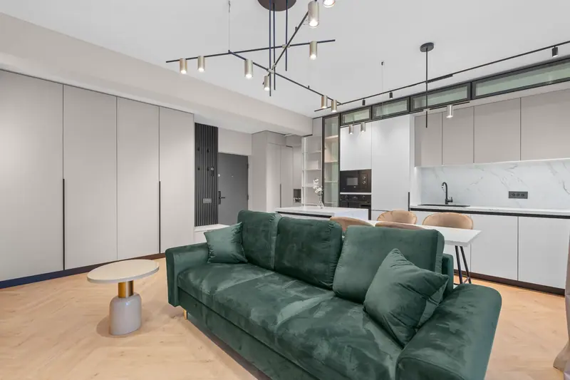 Apartament de lux cu insulă din marmură, Mihai Bravu, București, fotografia 1