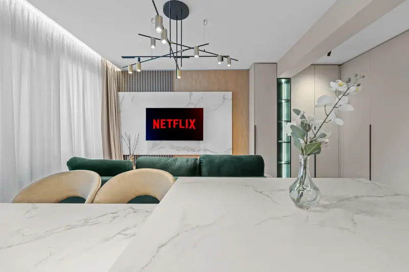 Apartament de lux cu insulă din marmură, Mihai Bravu, București, fotografia 3