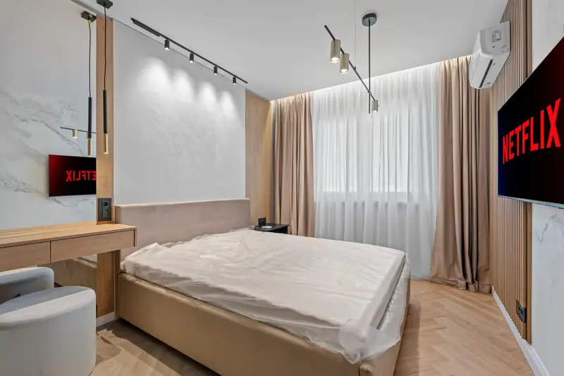 Apartament de lux cu insulă din marmură, Mihai Bravu, București, fotografia 10