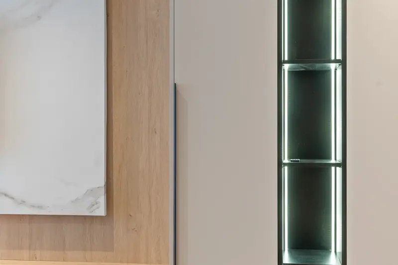 Apartament de lux cu insulă din marmură, Mihai Bravu, București, fotografia 17