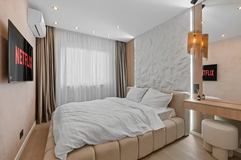 Apartament modern în tonuri calde, Mihai Bravu, București, fotografia 4