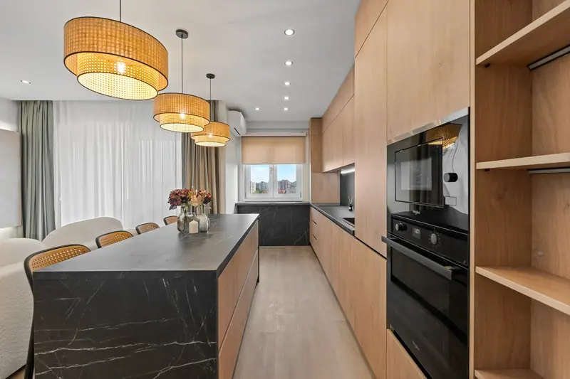 Apartament modern în tonuri calde, Mihai Bravu, București, fotografia 13