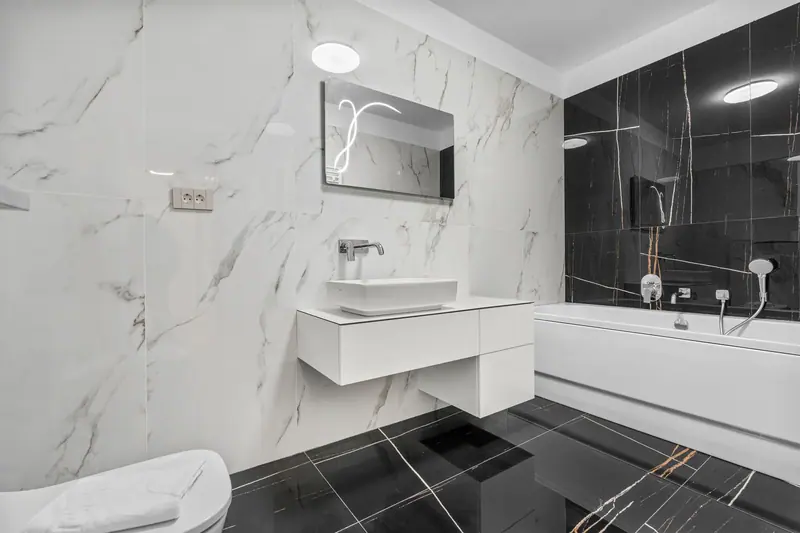 Apartament modern cu baie din marmură și terasă, Str. Justiției, București, fotografia 6