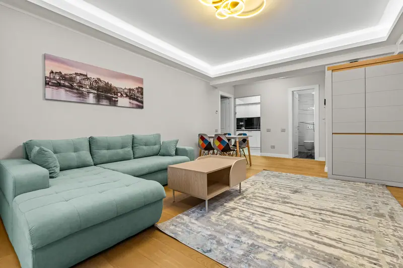 Apartament modern cu baie din marmură și terasă, Str. Justiției, București, fotografia 20