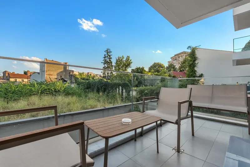 Apartament modern cu baie din marmură și terasă, Str. Justiției, București, fotografia 21
