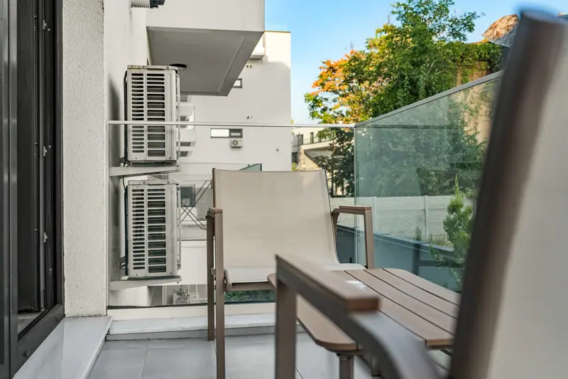 Apartament modern cu baie din marmură și terasă, Str. Justiției, București, fotografia 22