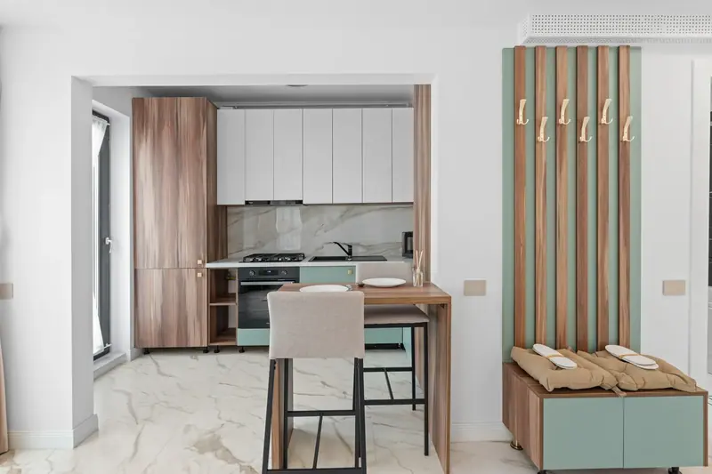 Apartament nou cu bucătărie verde mentă, Str. Justiției, București, fotografia 13