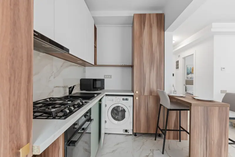 Apartament nou cu bucătărie verde mentă, Str. Justiției, București, fotografia 15