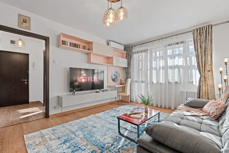 Apartament cu accente pop-art, Bd. Dimitrie Cantemir, București, fotografia 1