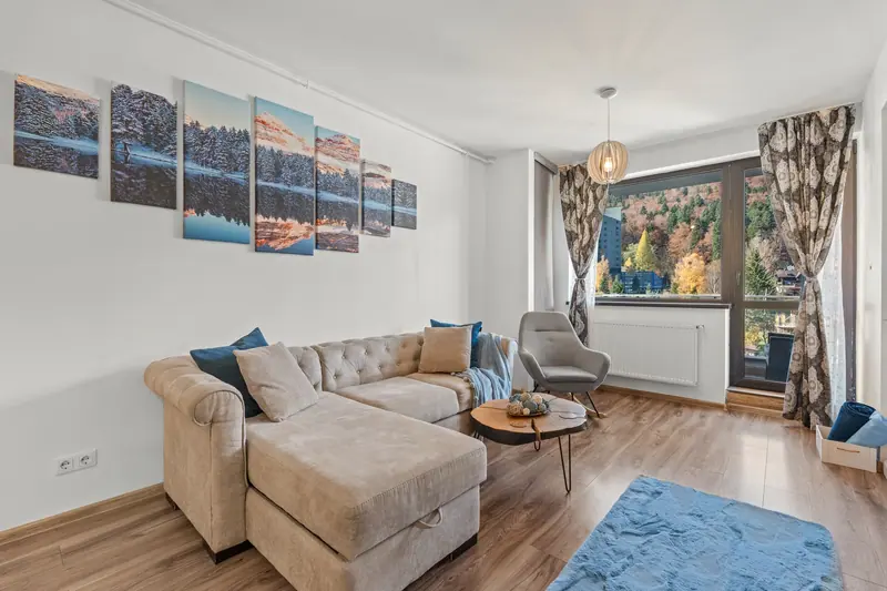 Apartament cu șemineu și terasă, Sinaia, Prahova, fotografia 13