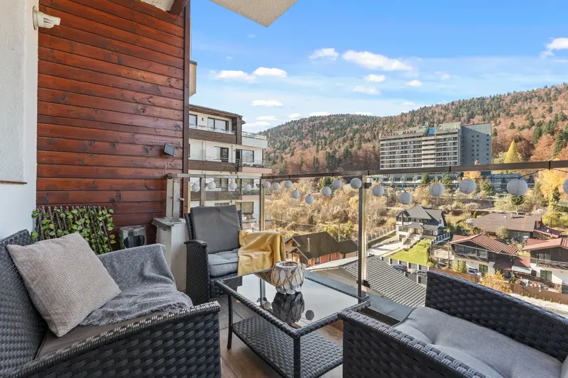 Apartament cu șemineu și terasă, Sinaia, Prahova, fotografia 22