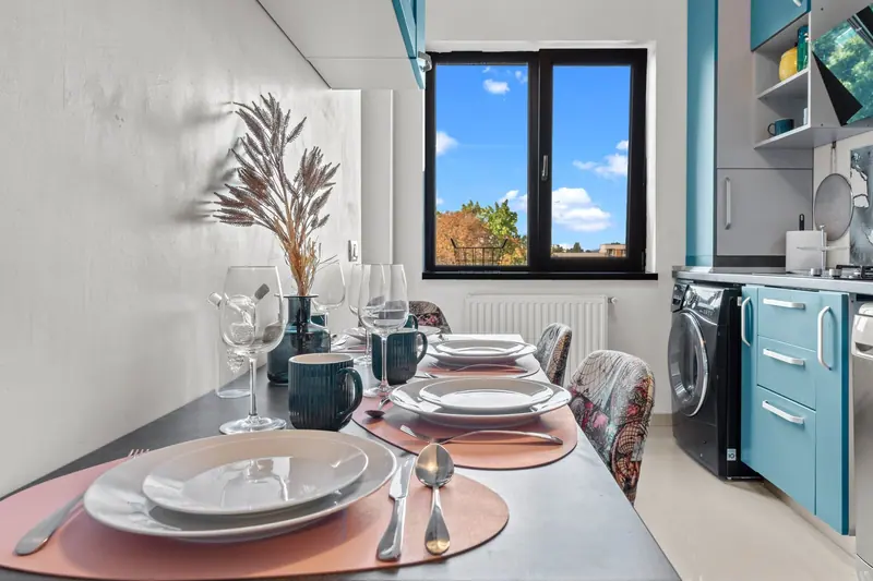 Apartament în albastru și galben, Splaiul Independenței, București, fotografia 7