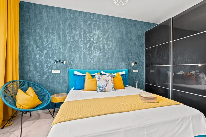 Apartament în albastru și galben, Splaiul Independenței, București, fotografia 11