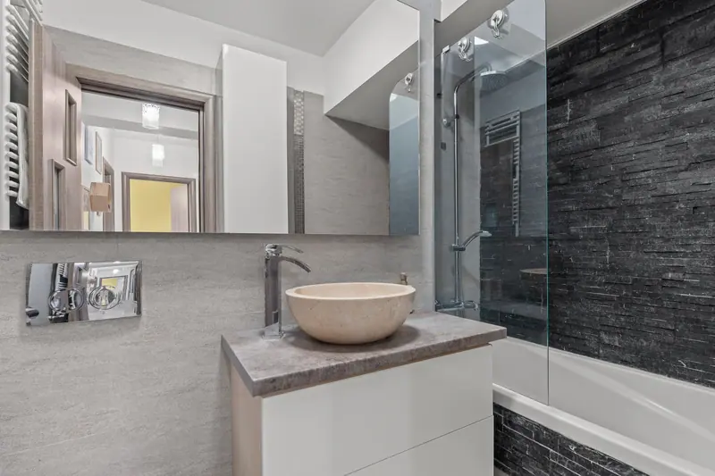 Apartament în albastru și galben, Splaiul Independenței, București, fotografia 13