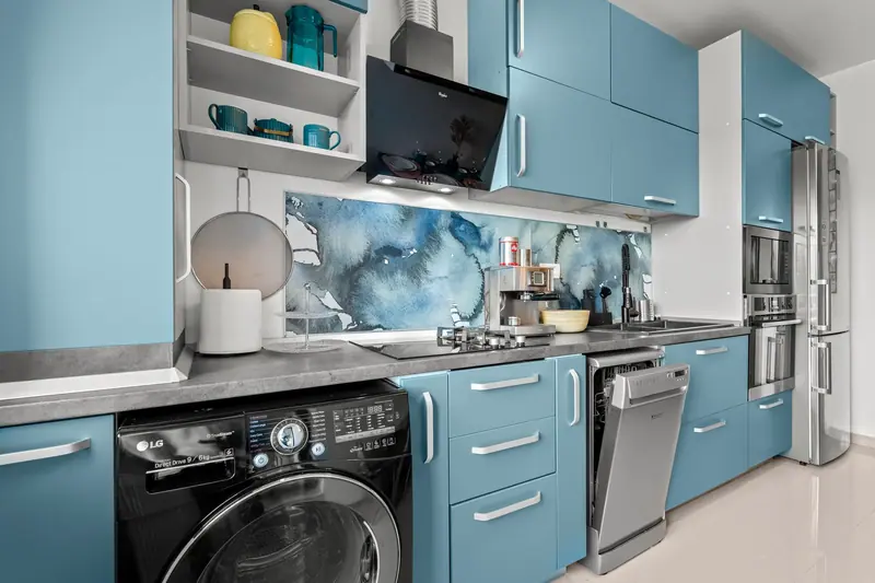Apartament în albastru și galben, Splaiul Independenței, București, fotografia 16
