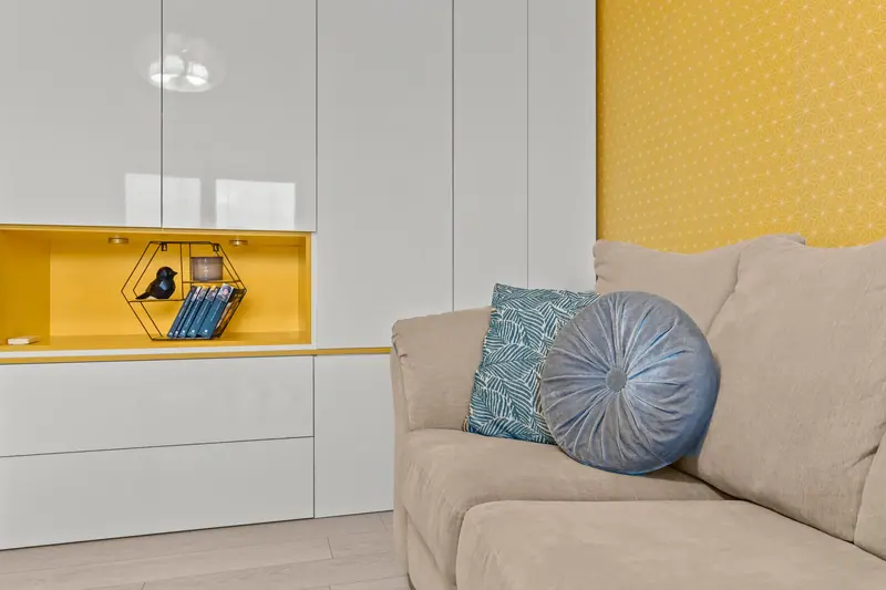 Apartament în albastru și galben, Splaiul Independenței, București, fotografia 19