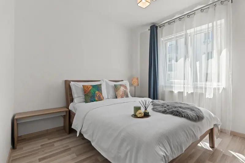 Apartament cu terasă și bucătărie neagră, București, fotografia 5