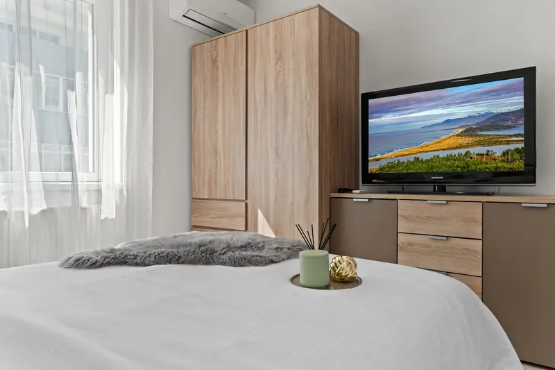 Apartament cu terasă și bucătărie neagră, București, fotografia 8