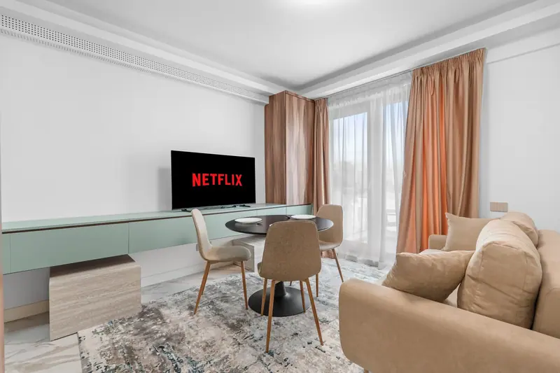 Apartament nou cu terasă panoramică, Str. Justiției, București, fotografia 13