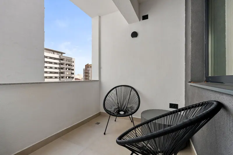 Apartament cu design industrial, Mihai Bravu, București, fotografia 10