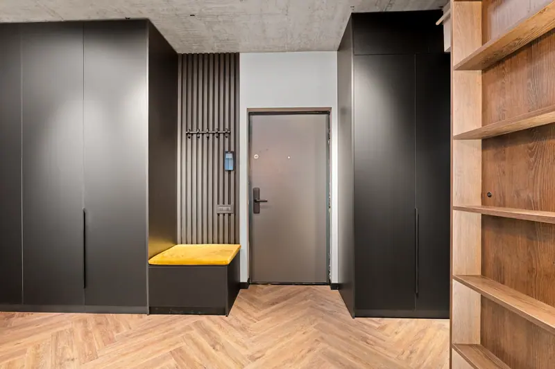 Apartament cu design industrial, Mihai Bravu, București, fotografia 11