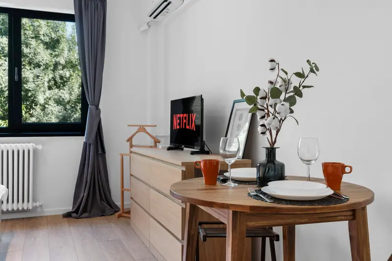Studio amenajat pentru închiriere în regim hotelier, Piața Națiunile Unite, București, fotografia 7