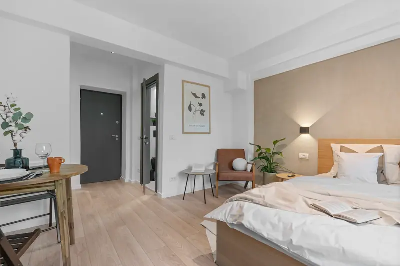 Studio amenajat pentru închiriere în regim hotelier, Piața Națiunile Unite, București, fotografia 18
